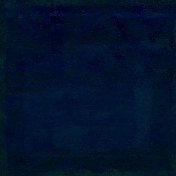 Tiefblaue Malerei, die Kraft der Farbe von Rietje Bulthuis