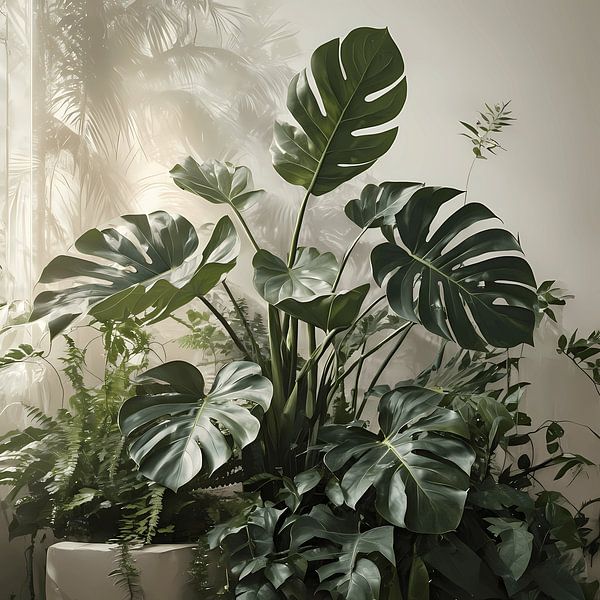 Moderne biophile Wandkunstdrucke Natur-inspirierte Wohnkultur von VintageBioCanvas Studio