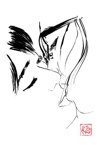 le baiser sur Péchane Sumie