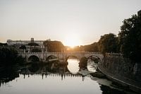 Sonnenaufgang | Reisefotografie Druck Rom Italien Kunstdruck