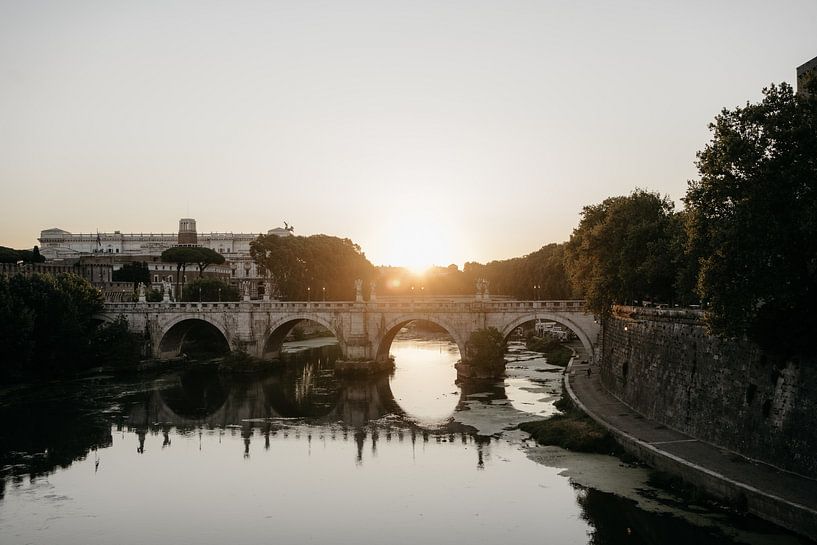 Lever de soleil | Tirage photo de voyage Rome Italie Tirage d'art par Chriske Heus van Barneveld