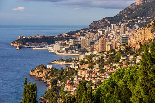 Vorstendom Monaco aan de Côte d'Azur