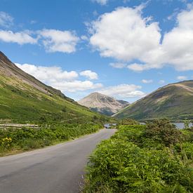 The road along Wast Water by DuFrank Images
