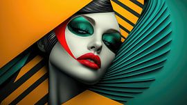 Geometrie der Stille von Klaus Tesching - Art-AI