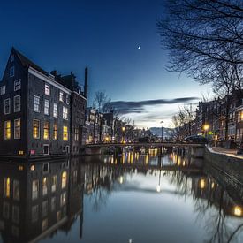 Amsterdam feeling blue by Henri van Avezaath