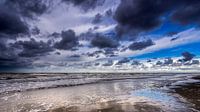 Wolken über der Nordsee