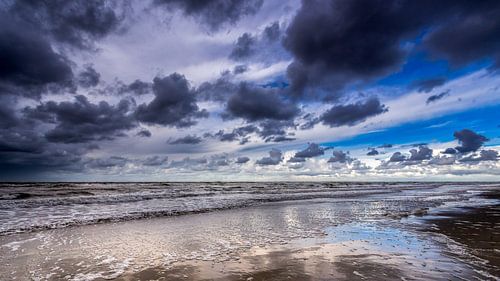 Wolken boven de Noordzee