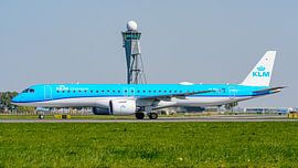 KLM Cityhopper Embraer E195-E2 Passagierflugzeug. von Jaap van den Berg