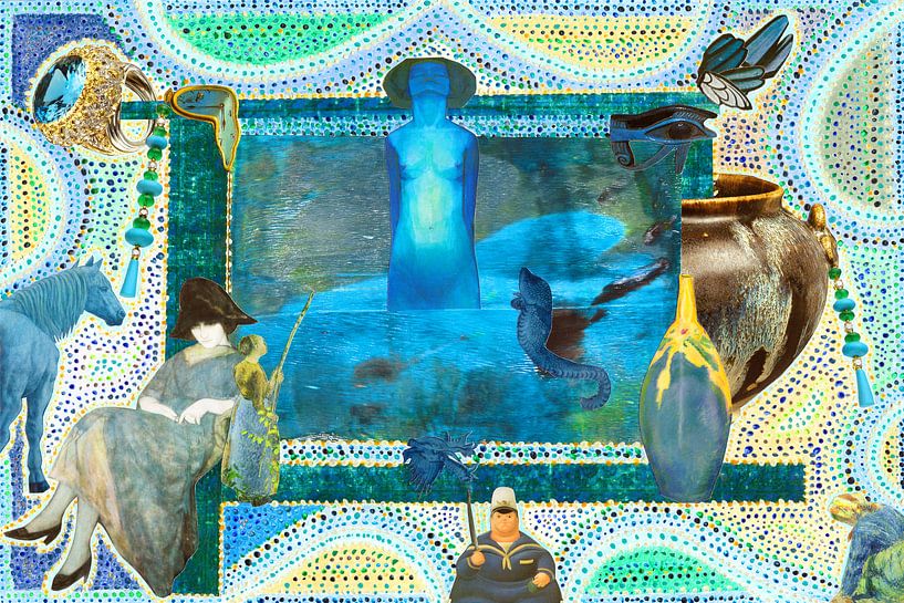 blue revelation by Hella Kuipers