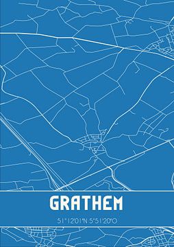 Plan d'ensemble | Carte | Grathem (Limbourg) sur Rezona