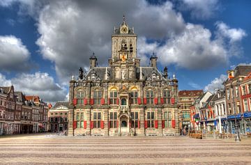 Delft City Hall by Jan Kranendonk