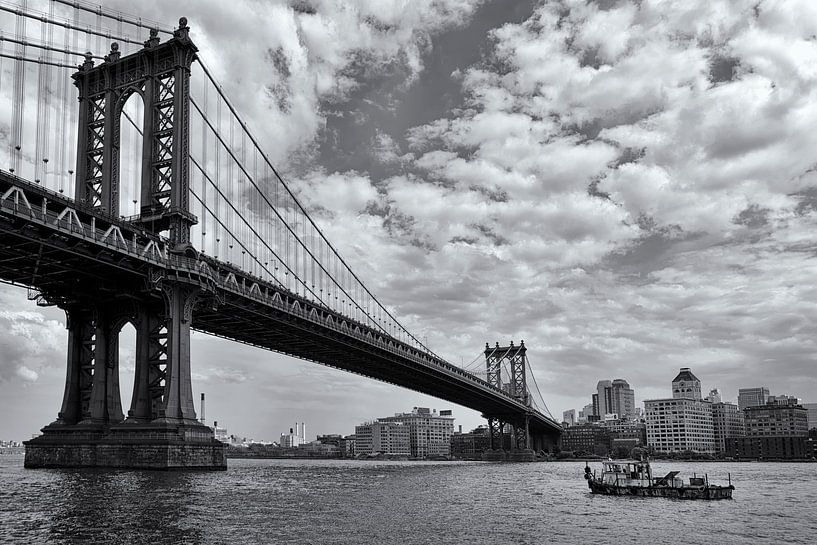 Manhattan Bridge 03 van Peter Bongers