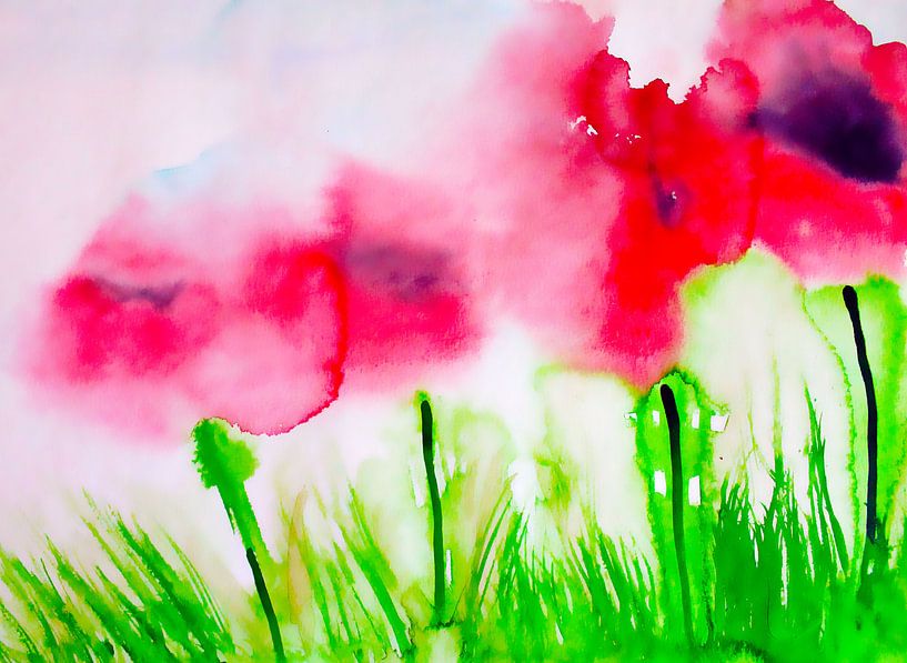 tender poppies by M.A. Ziehr
