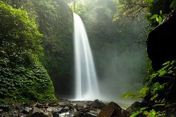 Jungle waterfall by Jonathan Krijgsman