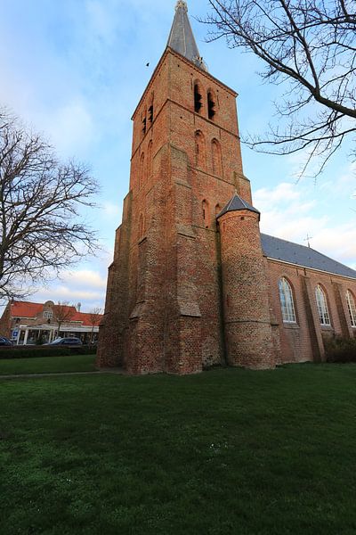 De Catharinakerk in Zoutelande van Wendy Hilberath