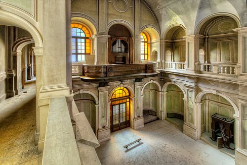The church with the organ