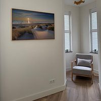 Klantfoto: Landschap Kust van Original Mostert Photography, op canvas