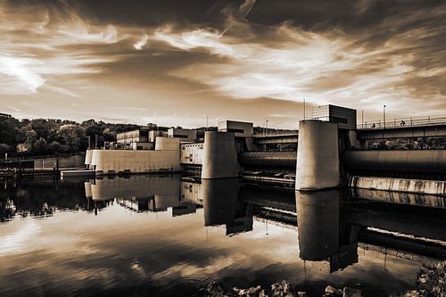 Baldeneysee Dam in Essen
