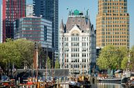 Le Haringvliet, la Maison Blanche et le Wijhavenkwartier à Rotterdam par Mark De Rooij Aperçu