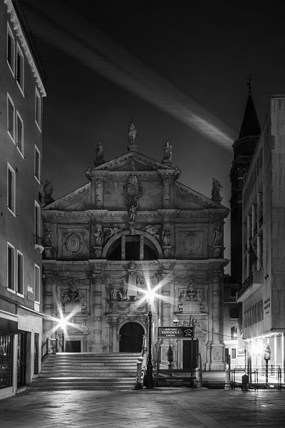VENEDIG Calla Larga XXII Marzo &amp; San Moisè | Monochrom von Melanie Viola
