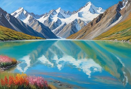 Mount Cook Aoraki-landschap