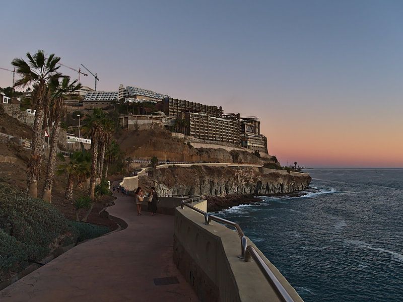 Côte de Puerto Rico de Gran Canaria par Timon Schneider
