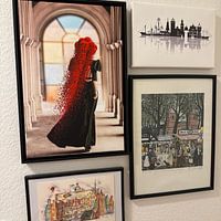 Klantfoto: Bollenhut Renaissance ART 5.0 van Ingo Laue, op canvas
