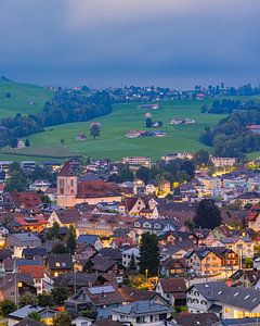 Une soirée en Appenzell, Suisse