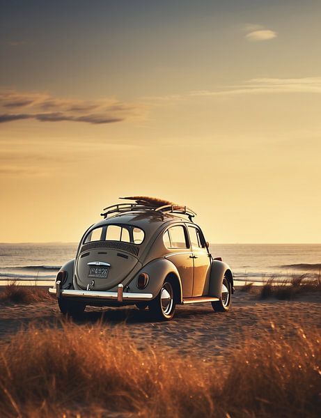 Am Strand von fernlichtsicht