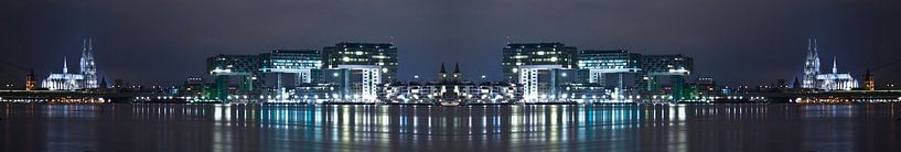 Cologne on the Rhine (widescreen photo) by Norbert Sülzner
