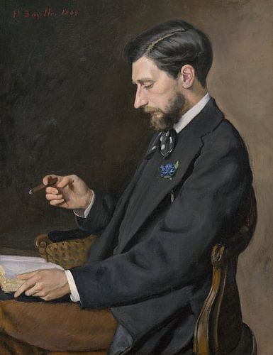 Edmond Maître, Frédéric Bazille - 1869