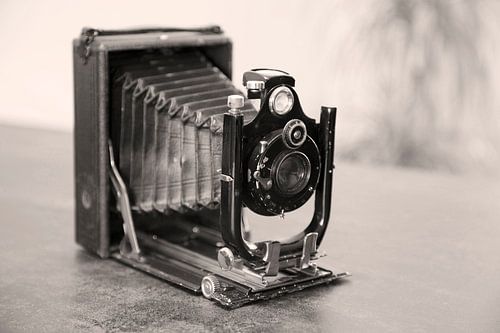 Oude camera zwart-wit