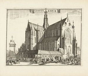 La Grote ou St Bavokerk à Haarlem