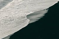 Schwarzer Strand auf Island