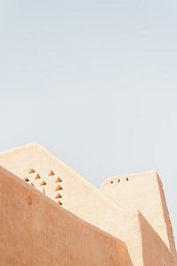 Murs en terre battue en Arabie Saoudite