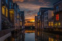 Zonsondergang in Dordrecht