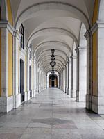 Arcades van de Rua Augusta in Lissabon - Architectuur & elegantie van Portugal