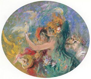 Jules Chéret – Les Colombes