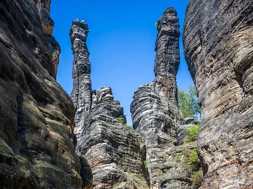 Saxon Switzerland – Hercules' Pillars in the Bielatal by t.ART