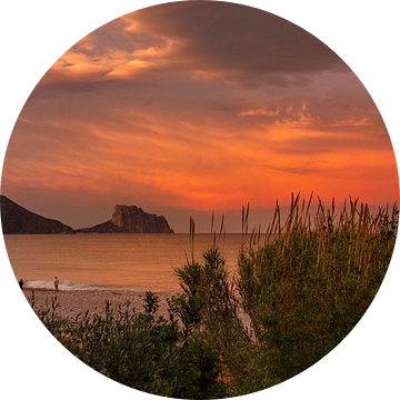 Landschap met Zonsondergang