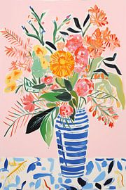 Blumen abstrakt von Bert Nijholt