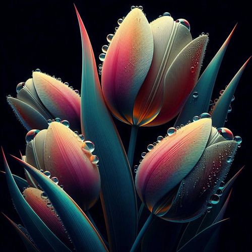 Tulpen surrealistisch