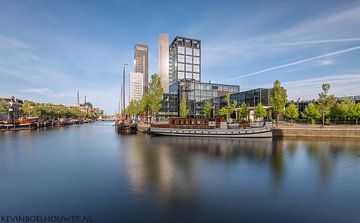 Leeuwarden bij de Avero vanaf de Westersingel