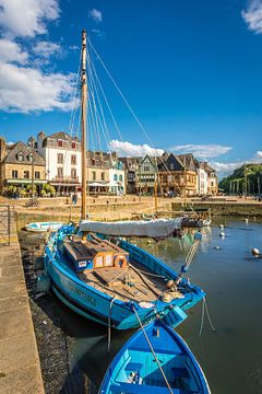 The harbour of Port Saint-Goustan, Auray, Brittany by Christian Müringer
