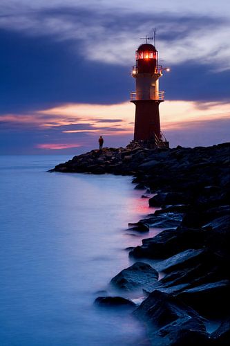 Phare de Warnemünde II sur Volker Banken