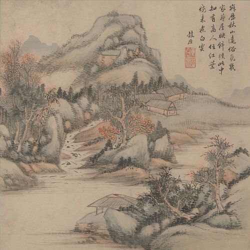 Huang Jun - Landschappen naar oude meesters