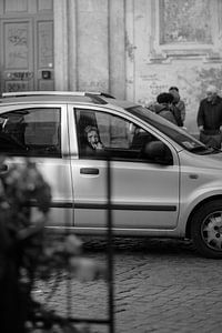 Rome | Zwart wit foto's in Rome | mensen/people | Italie