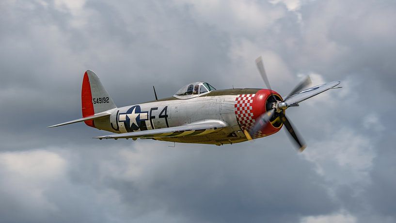 USAAF Republic P-47D Thunderbolt. by Jaap van den Berg