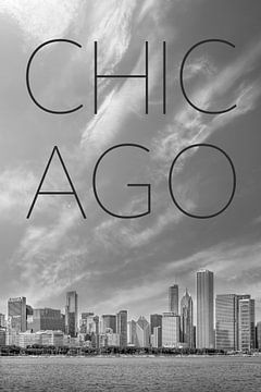 CHICAGO Skyline | Texte sur Melanie Viola