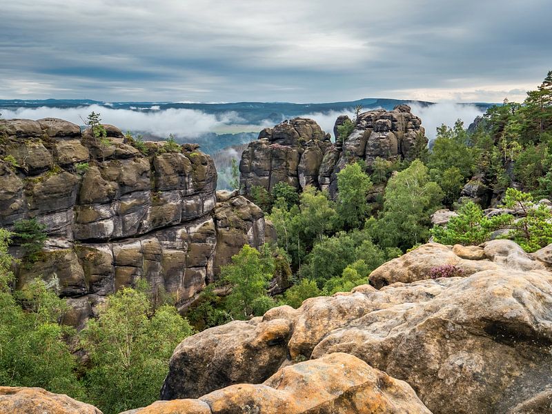 Reitsteig, Saxon Switzerland - Neue Wenzelwand and Fluchtwand by Pixelwerk